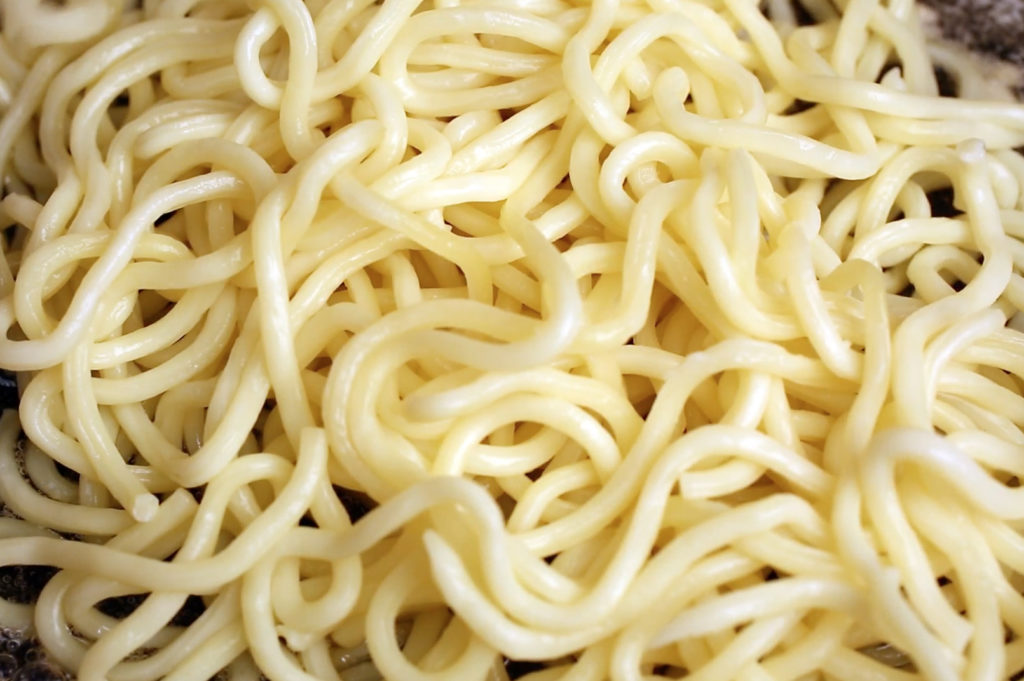 savory thai peanut noodles