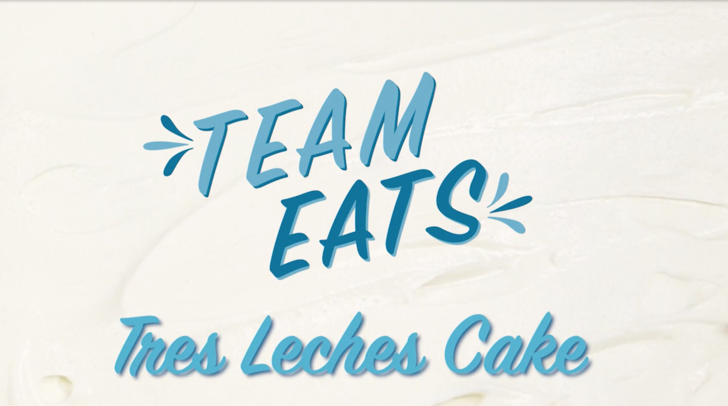 Tres leches cake