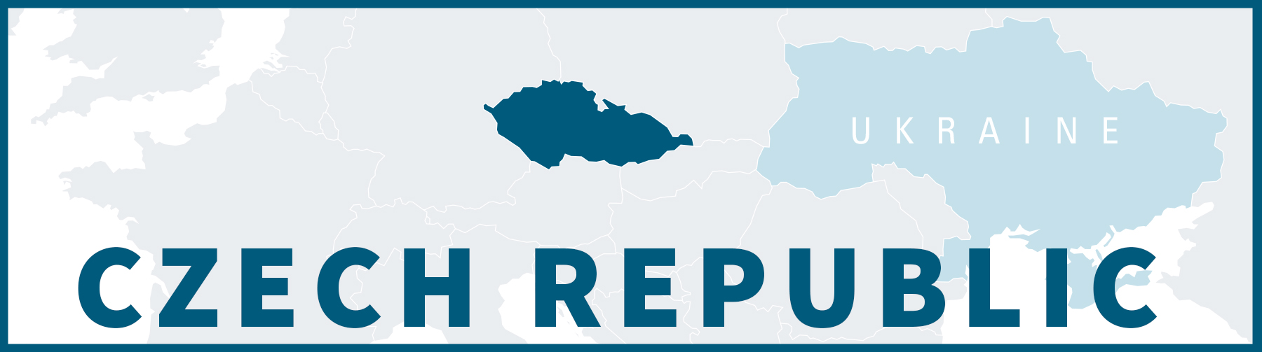 Map of Czech Republic