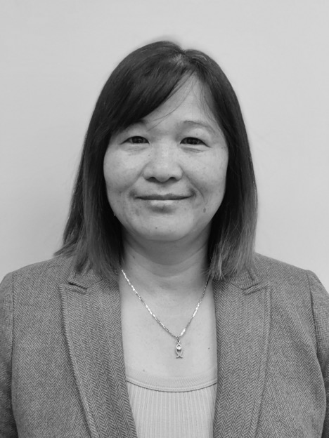 black and white portrait of Dorothy Lok TEAM board member
